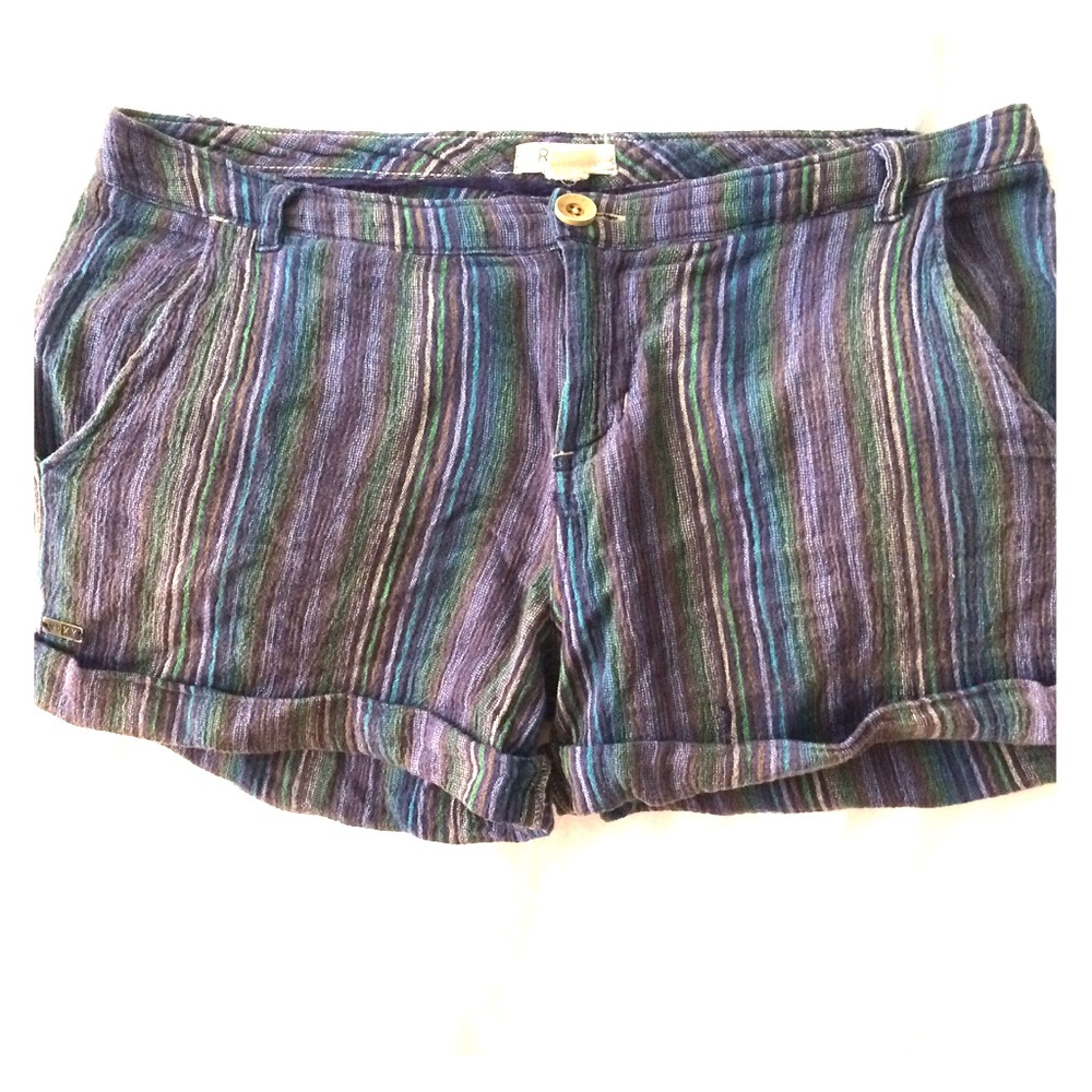 ROXY Striped beach shorts